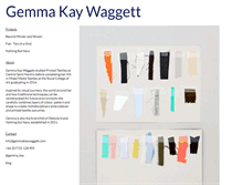 Tablet Screenshot of gemmakaywaggett.com